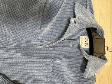 zara рубашки: Рубашка XS (EU 34), цвет - Синий