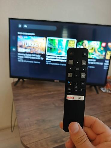tcl телевизор: TCL Smart TV – Android TV platforması ilə Xüsusiyyətlər: - Android TV — 1