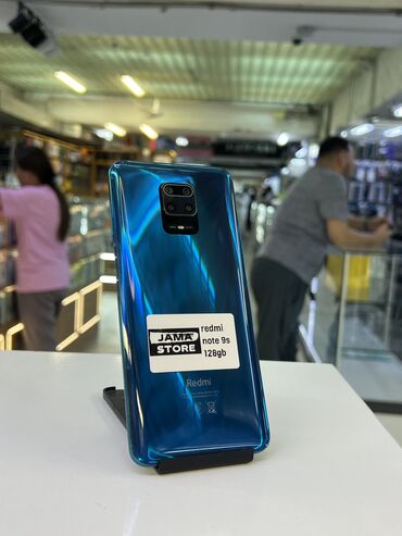 стиральная машина бу пол автомат: Redmi, Redmi Note 9S, Б/у, 128 ГБ, цвет - Голубой, 2 SIM