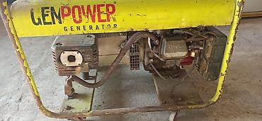 generator ustasi: Satış, İşlənmiş, Benzin, Generator, GenPower, Ünvandan götürmə, Kredit yoxdur — 3