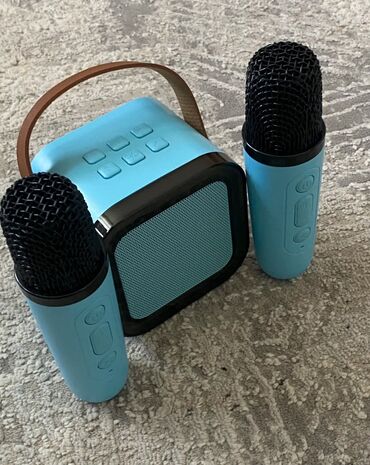 акустические системы marshall с микрофоном: Колонка с микрофоном ❤️ 📌два микрофона 📌колонка 📌зарядка