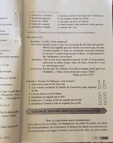 fransız dili dim pdf: Французский язык,учебник,8 класс,б/у — 3