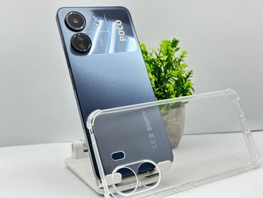 цум телефон: Poco C65, Б/у, 256 ГБ, цвет - Синий, 2 SIM