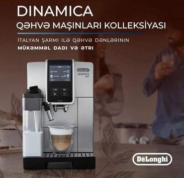 Qəhvə maşınları: Qəhvə maşını Delonghi, Avtomat, Yeni — 8
