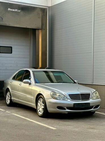 мерс 2000 года: Mercedes-Benz S-Class: 2003 г., 5 л, Автомат, Газ, Седан