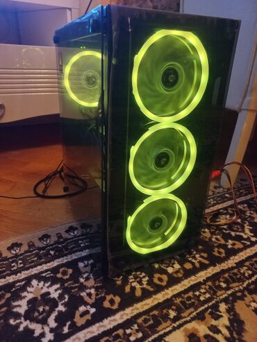 Korpuslar: 69 azn Keys mini atx 4 fanli isiqli keys muxtelif iwiqlarda yanir — 6