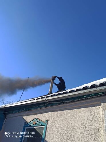 Чистка дымохода: Профессиональная чистка дымоходов и печных труб - Удаление сажи — 8