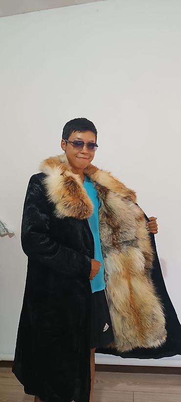 лиса: Шуба, Лиса, Длинная модель, 3XL — 1