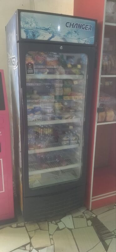 холодильники для мороженое: Холодильник AEG, Б/у, Однокамерный, 60 * 170 *