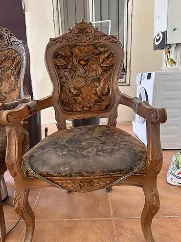 divan kafe: Klassik taxta dəst – qiyməti 250 manat - Tərkib: 1 ədəd üçnəfərlik — 3