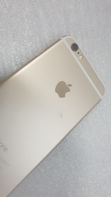низкие цены на айфон: IPhone 6, Колдонулган, 64 ГБ, Алтын, 60 %