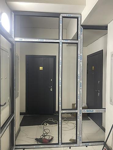 Строительство под ключ: Двери и окно эшик терезе. витраж панорамные окно двери и окно даери и — 9