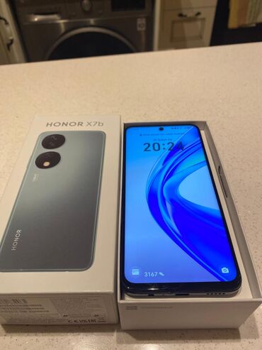 honor 90 pro irşad: Honor X7b, 128 GB, rəng - Qara, Sensor, Barmaq izi, Face ID