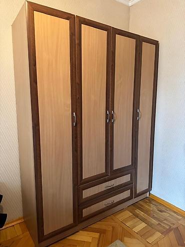 160: Шкаф-купе распашной, 4‑дверный, классический. - Материал: ЛДСП с — 2