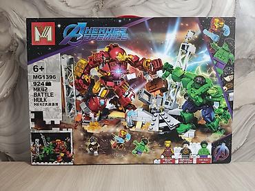 marvel legends: Конструктор Heroes Assemble MG1396 “MK42 Battle Hulk” (совместимые — 2