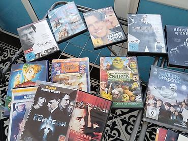шрек: Коллекция DVD-дисков (игровые фильмы, сериалы и мультфильмы), цена за — 3