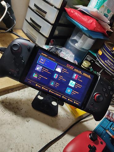Nintendo Switch: Nintendo Switch oled чипованная (прошитая) встроенная память 64гб+64гб — 3