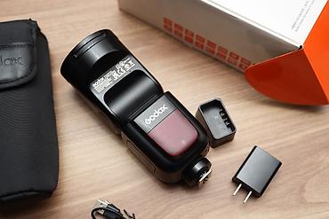 godox mini pioneer 200: Godox V1C TTL Li-ion Round Head Camera Flash – Kit İdeal — 8