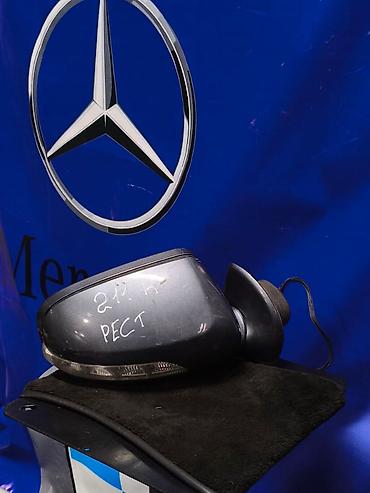 w211 e63: Боковое правое Зеркало Mercedes-Benz Б/у, Оригинал — 1