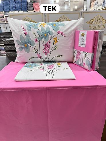 Pledlər: 100% pambıq yataq dəsti – müxtəlif dizaynlar Tərkib: - 100% Cotton — 40