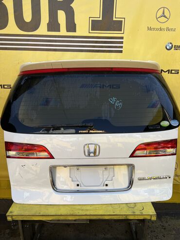 задняя крышка багажника: Крышка багажника Honda 2006 г., Б/у, цвет - Белый,Оригинал