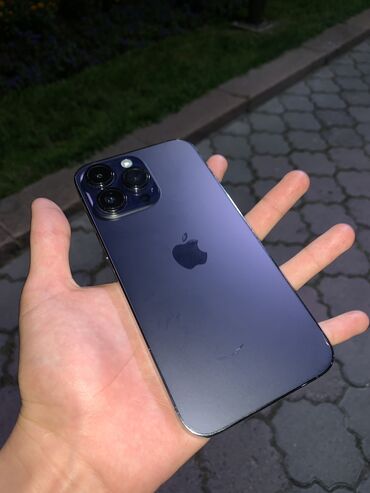 сколько стоит айфон 15 про макс в бишкеке: IPhone 14 Pro Max, Колдонулган, 256 ГБ, Deep Purple, Заряддоочу түзүлүш, Коргоочу айнек, Каптама, 78 %