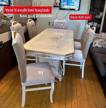 Elə indi sifariş edin! ⏰ Son endirim günü: 31 dekabr 🪑 *Masa dəsti lalafo.az -da Elə indi sifariş edin! ⏰ Son endirim günü: 31 dekabr 🪑 *Masa dəsti