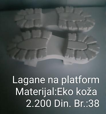 Sandale: Bele i Crne ženske sandale na platformu - Model: otvorene sandale sa — 8
