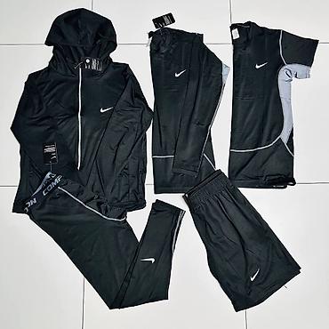 Мужской спортивный костюм, Все размеры, Nike, Новый, цвет - Черный, Платная доставка at lalafo.kg Мужской спортивный костюм, Все размеры, Nike, Новый, цвет - Черный, Платная доставка