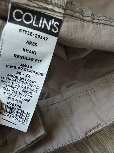 Брюки: Yeni Colin's firmasinin kisi salvari. 55 manata alinib.Xaki rengli.bel — 6