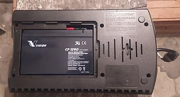 12v akumulator: İşlənmiş UPS, < 500 Vt, Rozetkaların sayı - >5 — 2