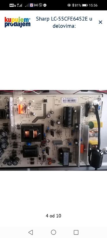 Aksesoari za TV i video: Sharp LC-55CFE6452E – delovi Dostupni originalni delovi sa modela na lalafo.rs — 5 Aksesoari za TV i video: Sharp LC-55CFE6452E – delovi Dostupni originalni delovi sa modela — 5