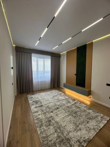панфилова абая квартира: 2 комнаты, 63 м², Элитка, 13 этаж, Дизайнерский ремонт