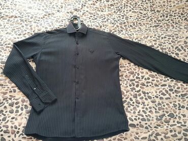 черные мужские кардиганы: Рубашка M (EU 38), цвет - Черный