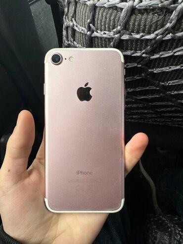 Apple iPhone: IPhone 7, 32 GB, Rose Gold, Barmaq izi