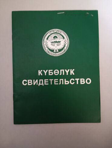 продаю дом в кемине: 210 соток, Для сельского хозяйства, Договор купли-продажи