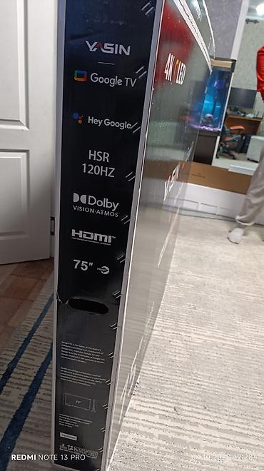 type: Акция Телевизор yasin 75q90 195 см 75" 4k (google tv) - описание: в — 8