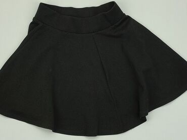czarna spódniczka dziewczęca: Spódniczka, New Look, 11 lat, 140-146 cm, stan - Dobry