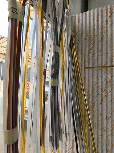 Dekorativ PVC/Alüminium profillər və lentlər - İnteryer və eksteryer