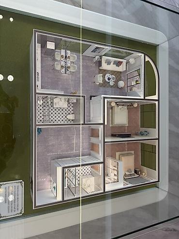 элитный район: 3 комнаты, 80 м², Элитка, 8 этаж, ПСО (под самоотделку) — 9