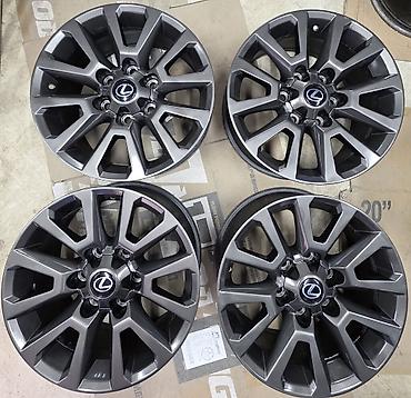 Литые Диски R 17 Lexus, Комплект, отверстий - 6, Б/у