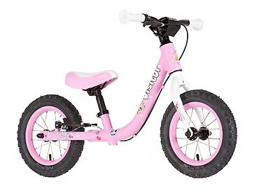 deciji biciklo: Bicikl kids Visitor Gur Gur 12" alu 7" V-brake, 95–115 cm, roze - — 1