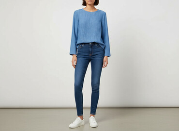modne bluzki dla nastolatek: Zara, Жіноча блуза, розмір XS