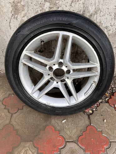 Диски: Литые Диски R 17 AMG, 1 шт, отверстий - 5, Б/у