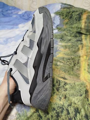 Кроссовки и спортивная обувь: Мужские кроссовки, 43, Adidas, Б/у, цвет - Серый, Самовывоз — 12