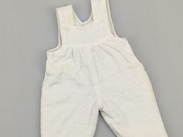 sukienki białe letnie midi: Dungarees, 0-3 months, condition - Good