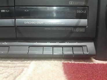 колонка магнитофон: Портативная стереосистема Panasonic RX-CT980 с акустикой S-XBS — 3