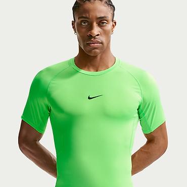 muški šorcevi: NIKE PRO Men's Dri-FIT Tight Short-Sleeve Fitness Top vel.M NOVO FB — 1