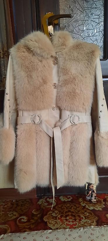 тэдди куртка: Шуба, Короткая модель, Корея, С капюшоном, 2XL — 1