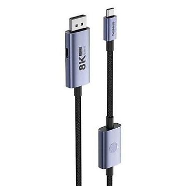 tv kransteyn: Baseus High Definition Series Type‑C to DisplayPort 8K 60Hz 100W PD — 1